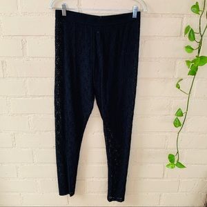 Lace Leggings Skinny H&M Size 12